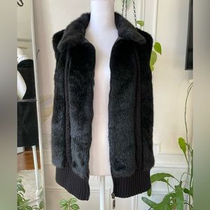 VINTAGE MERCER STREET STUDIO FAUX FUR VEST 🍂